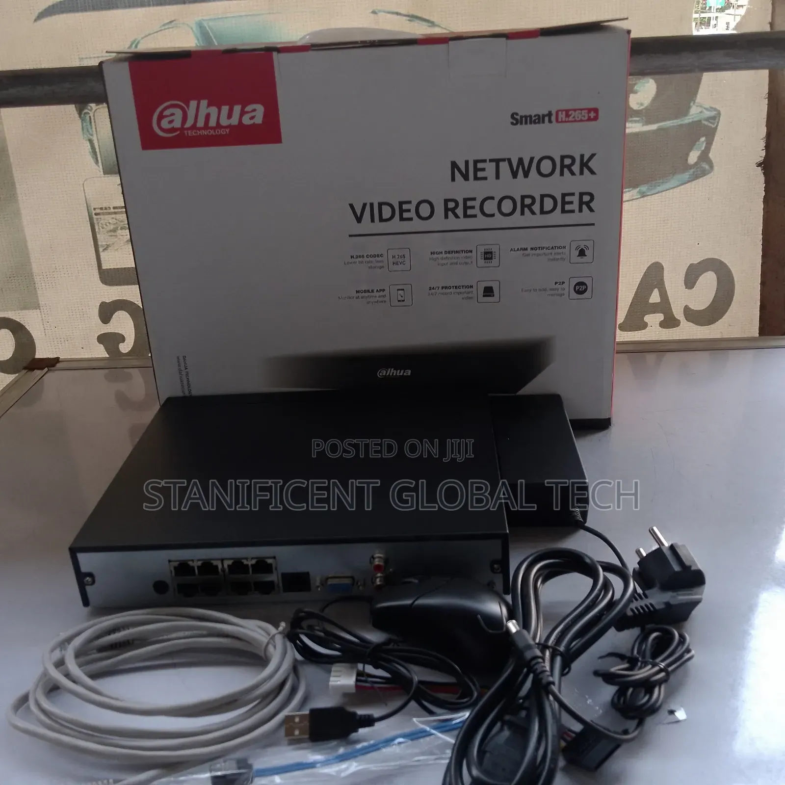 Dahua 8ch Audio Nvr With Poe