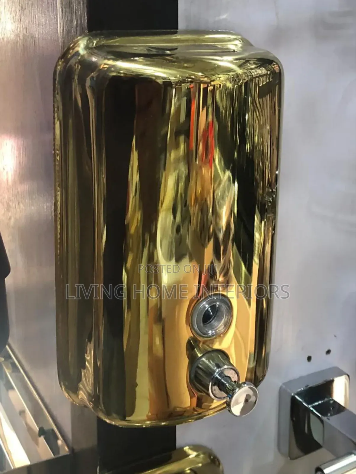800ml Golden Soap Dispenser