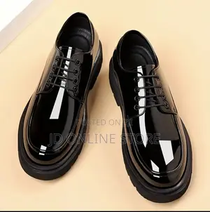 Photo - Men’S Sleek Black Dress Shoes.