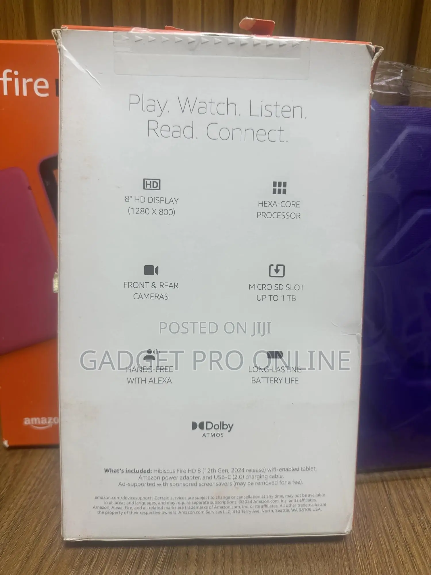 New Amazon Fire HD 8 32 GB Pink