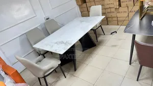 Rhombus Leg Shaped Table and Chair Set