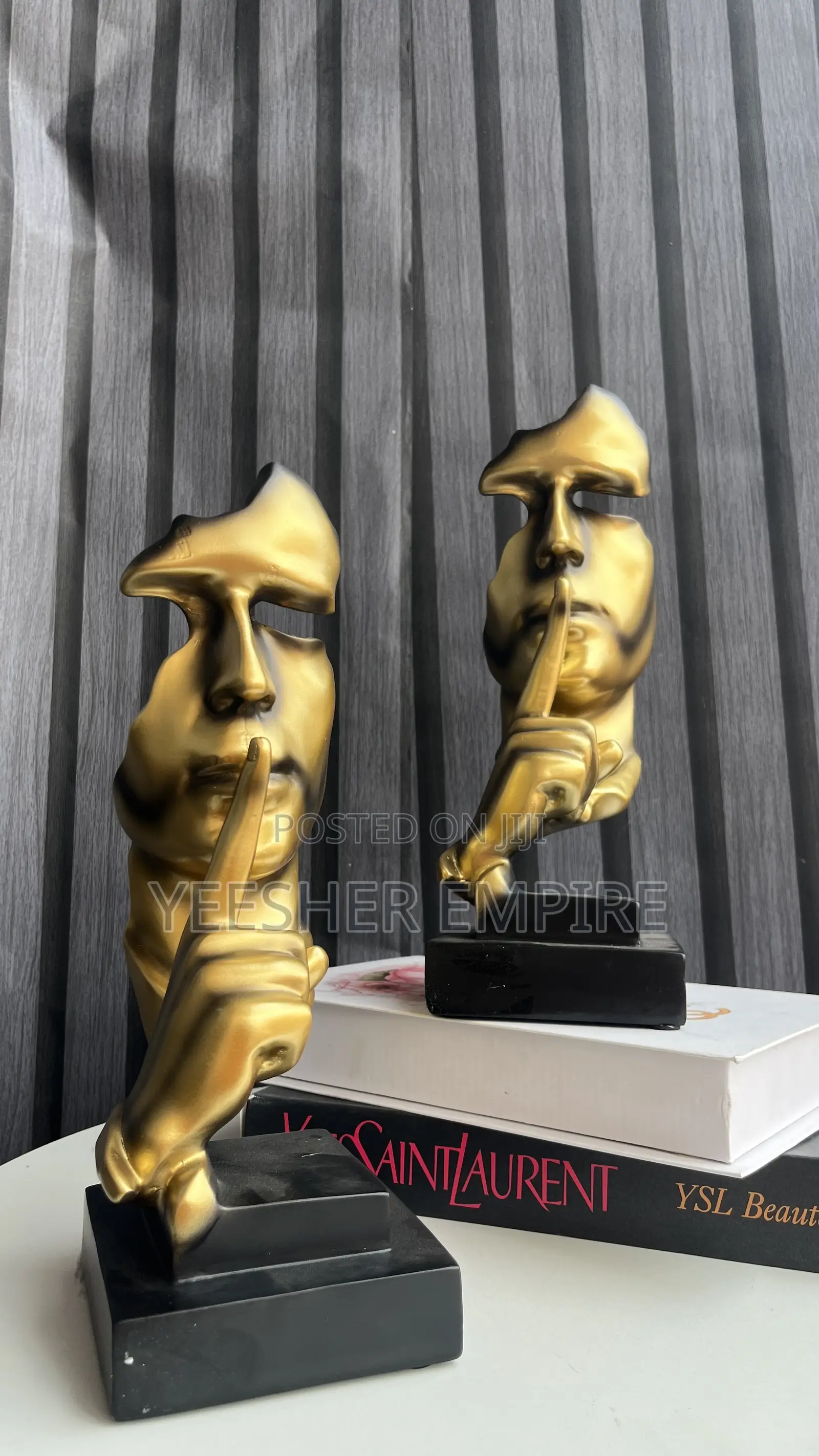 No Evil Home Decor Statue