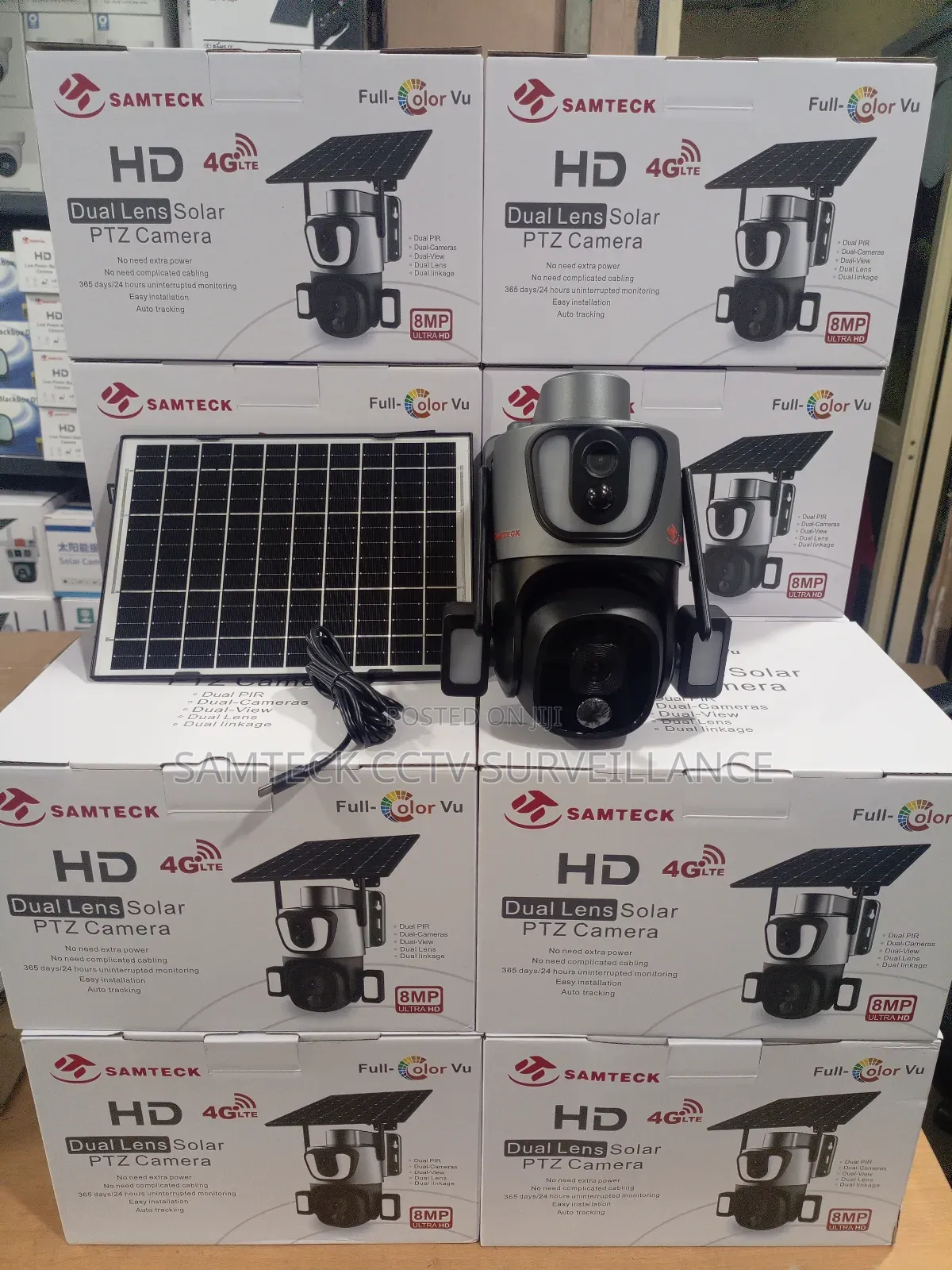 Samteck Hd Dual Lens Solar Camera