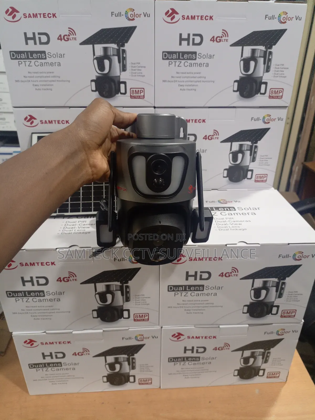 Samteck Hd Dual Lens Solar Camera