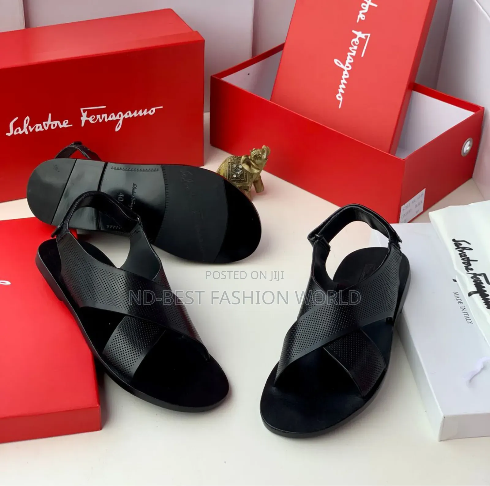 Quality Leather Ferragamo Sandals