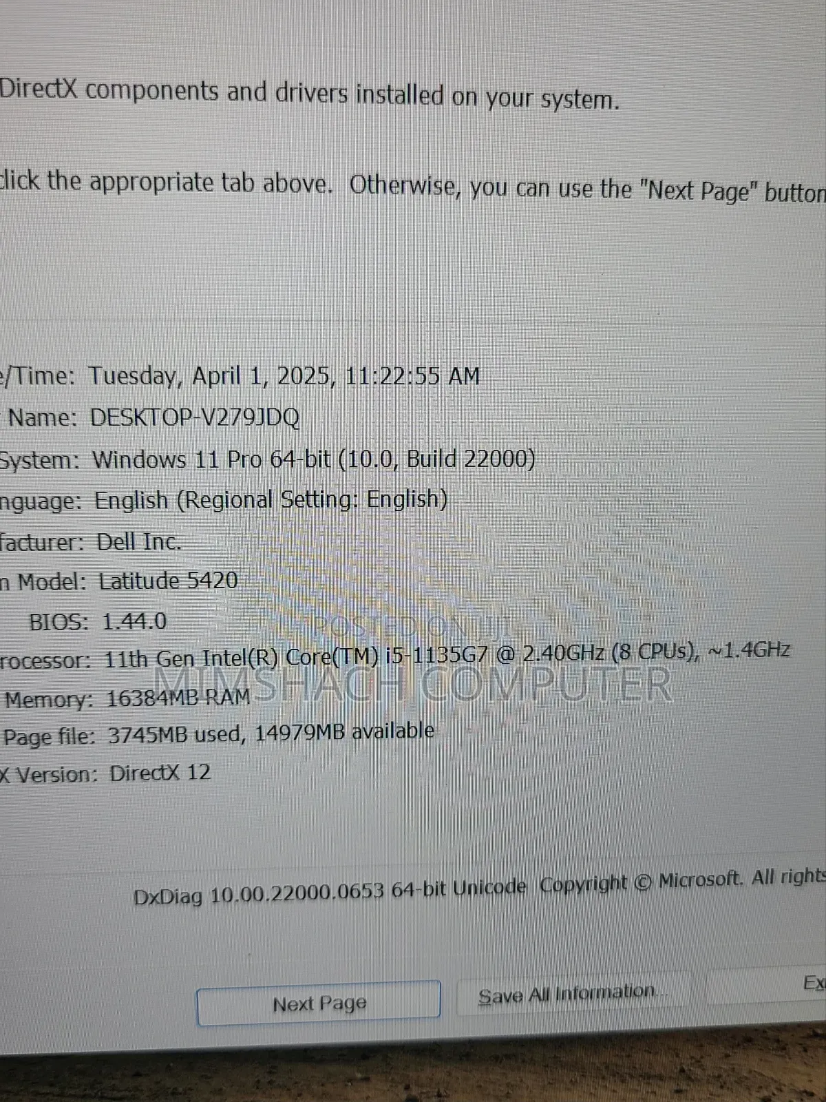 Laptop Dell Latitude 5420 16GB Intel Core I5 SSD 512GB
