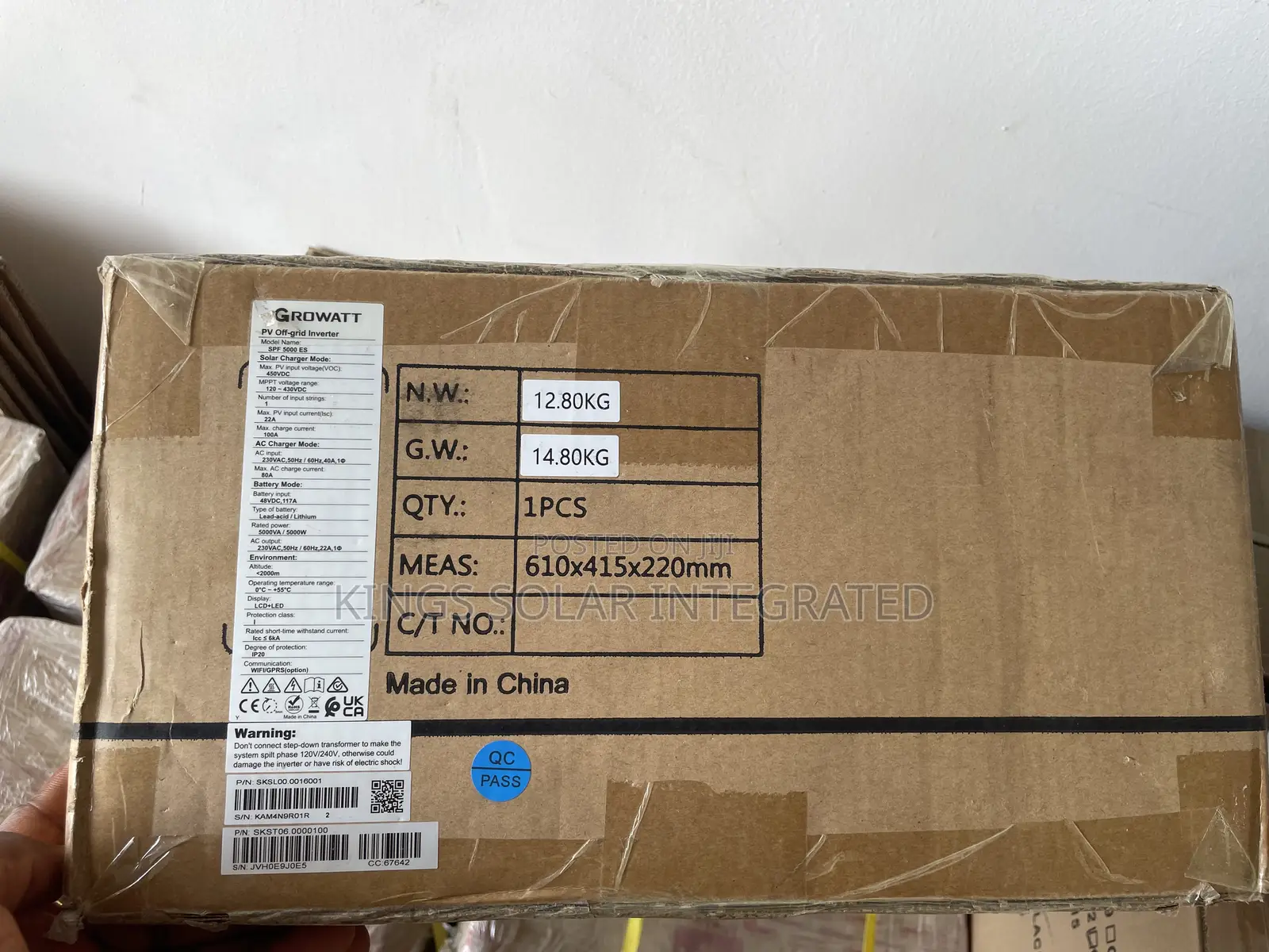 Growatt 5kw Hybrid Inverter