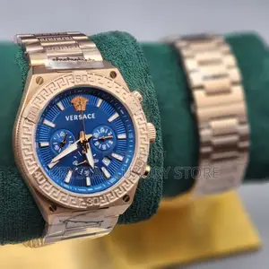 Photo - Versace Quality Luxury Men Chain Strap Wristwatch
