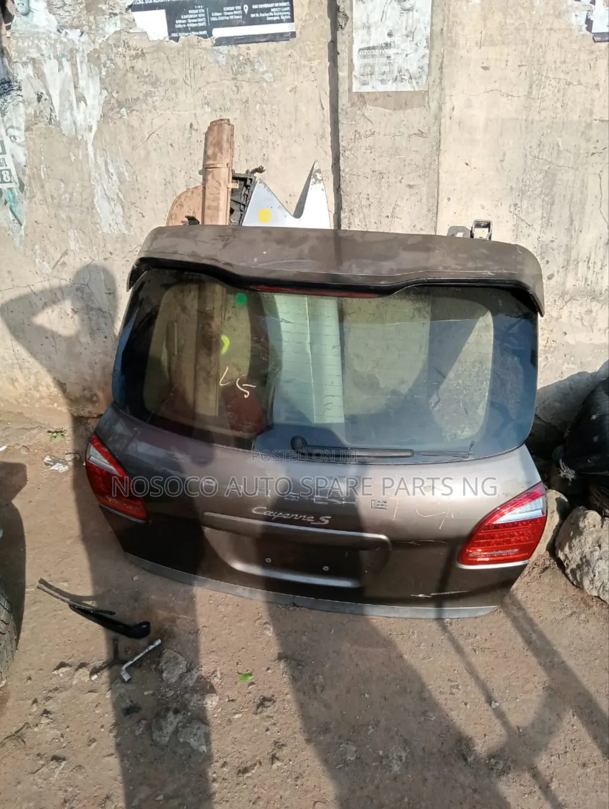 Back Boot Porsche Cayenne 2011 2013