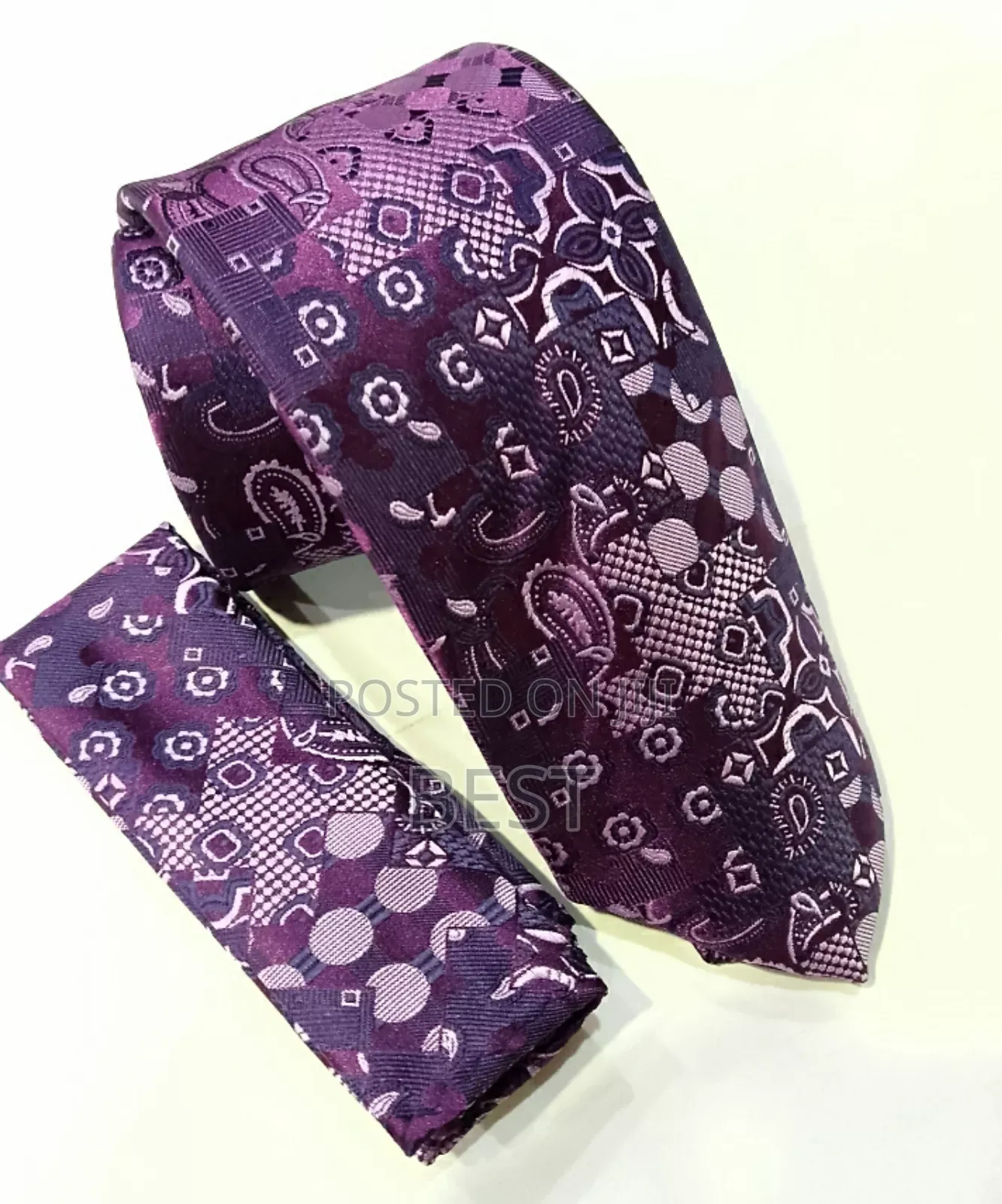 Higher Grade Quality Tis With Pockets Square