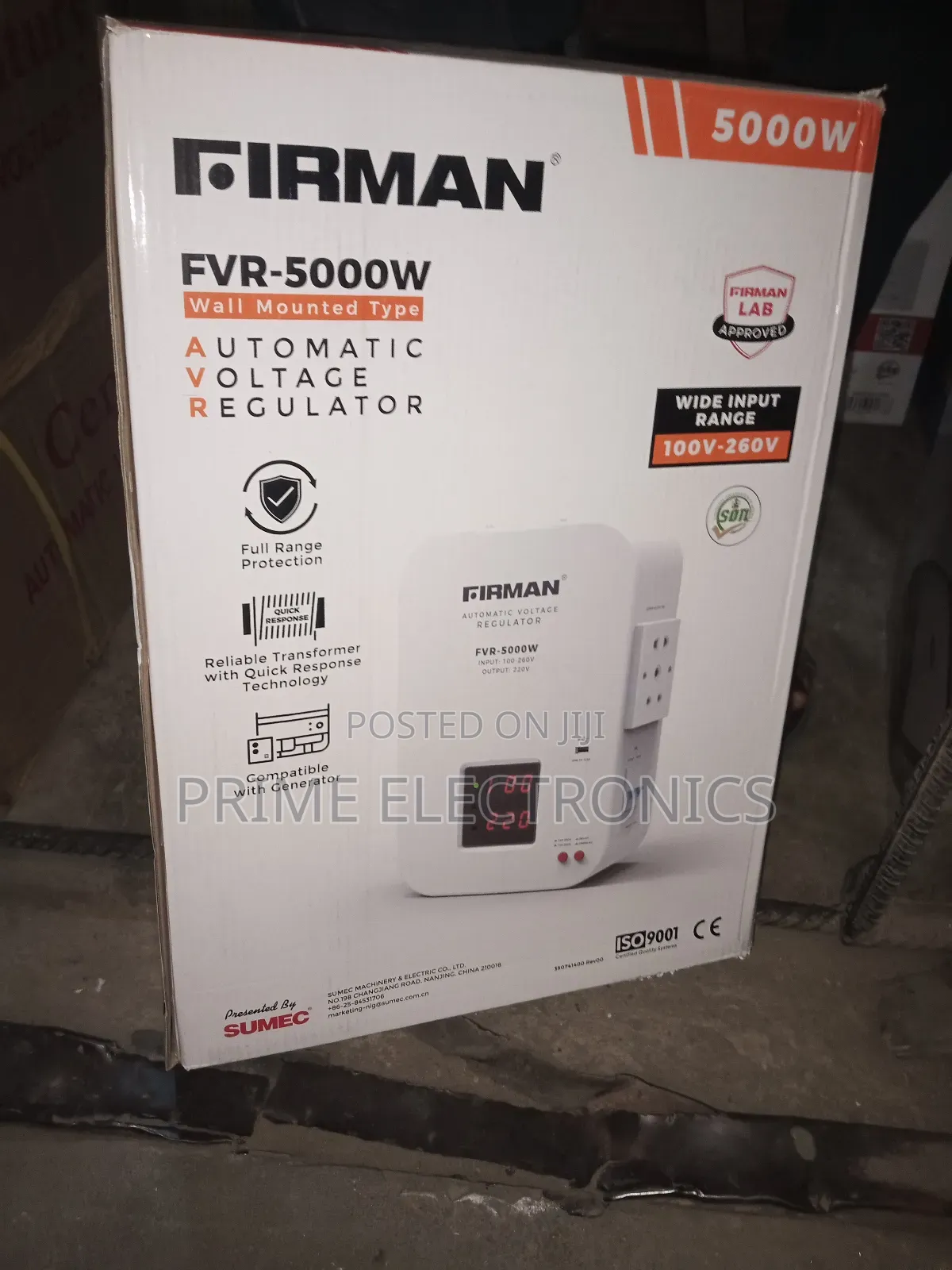 Firman Wall Stabilizer 5000 Watt