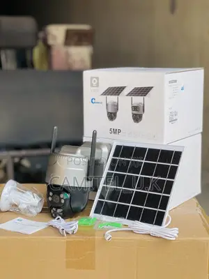 V380 Pro 4g PTZ Solar Security Camera