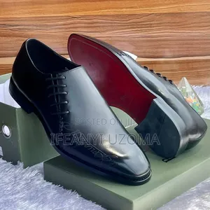 Exclusive Black Leather Shoe