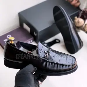 Classic Leather Black Shoe