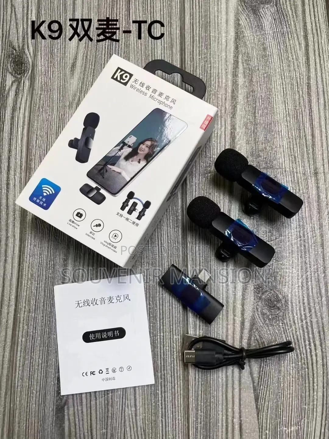  Mini Wireless Microphone