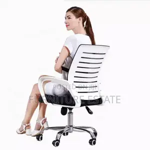 Revolving Office Chair With Portable Design