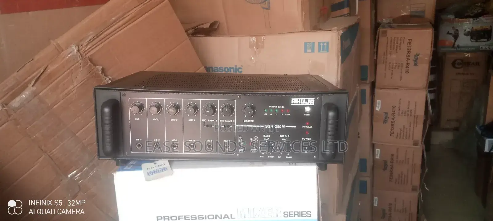 Ahuja Amplifier SSB-250