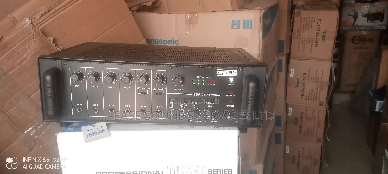 Ahuja Amplifier SSB-250