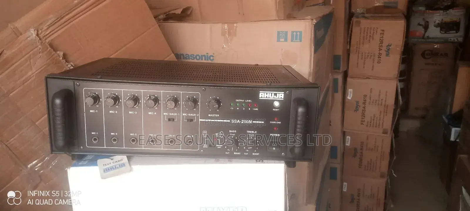 Ahuja Amplifier SSB-250