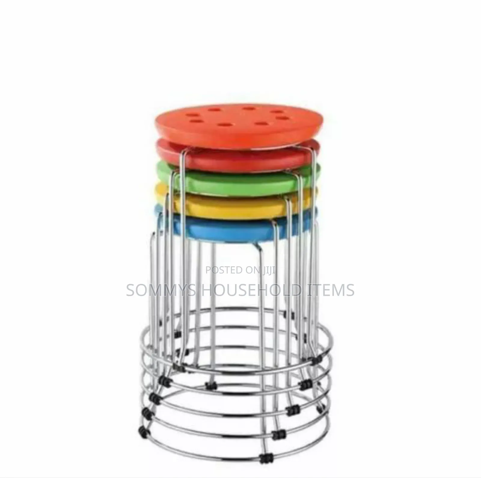 Iron Plastic Stool / Bar Stool