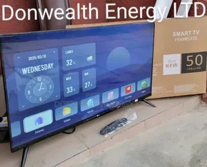 50"Inches Original LG+2 Years Warranty, Framless Smart TV