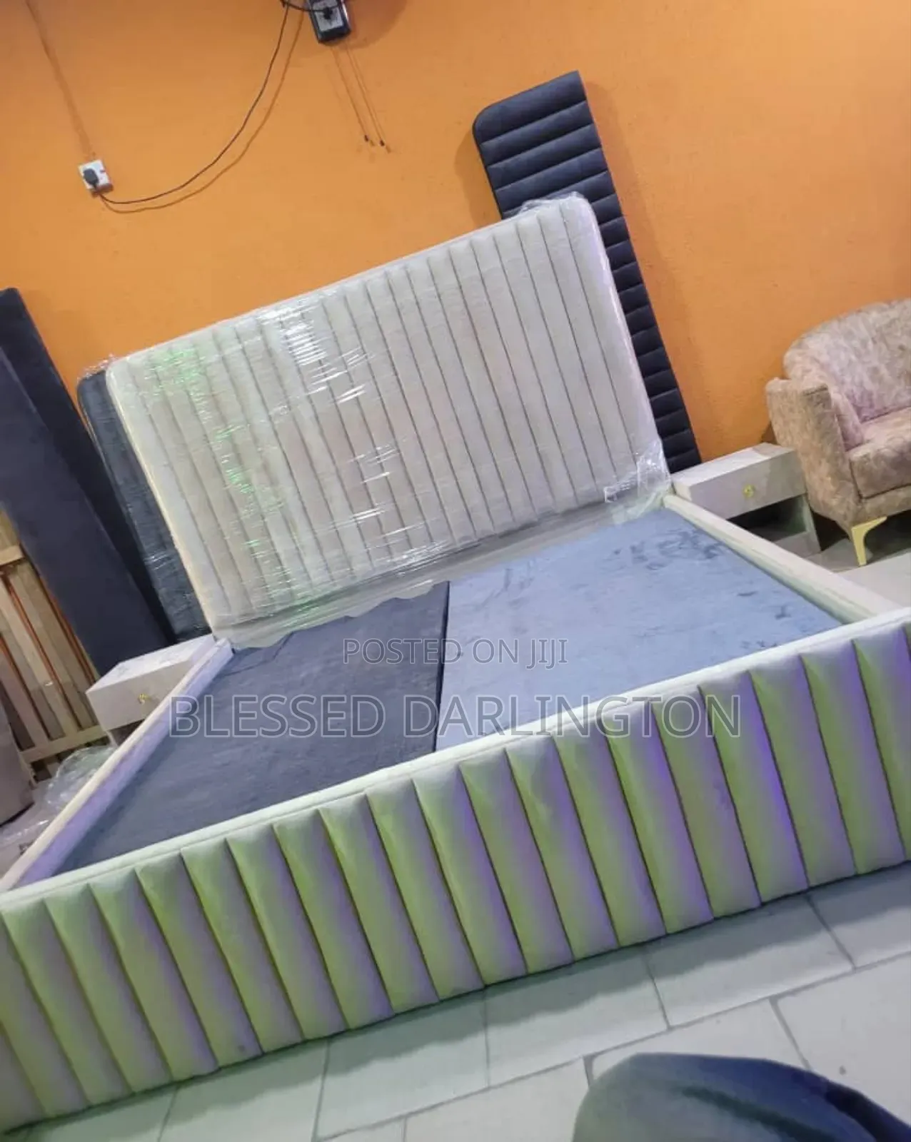 6by6 Two Side Drawer Bed Frame