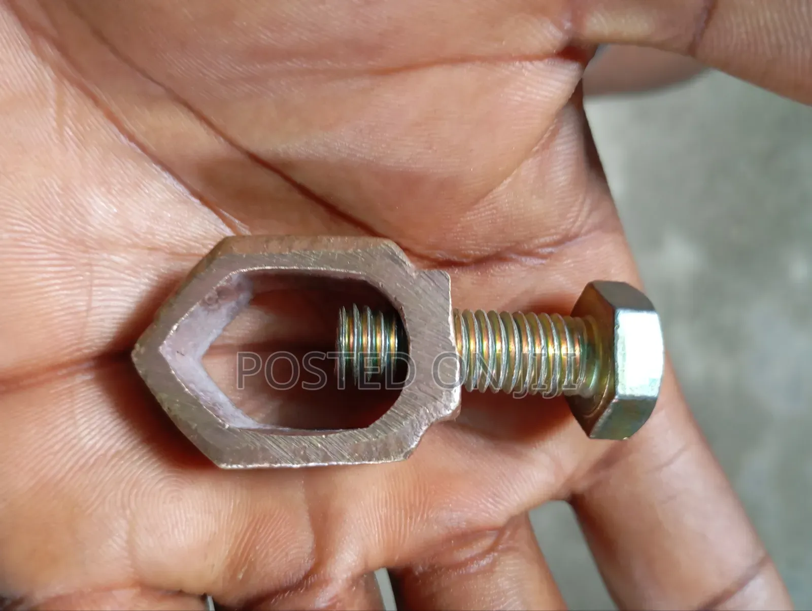 Copper Earth Clamp