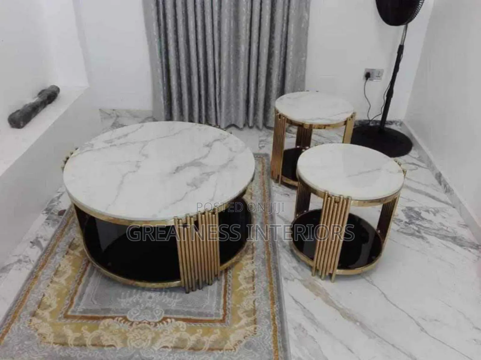 Quality Imported Center Table With Side Stool