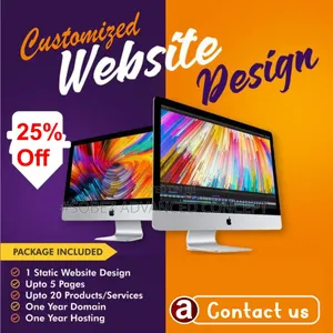 Customised Website Design With Payment Platform