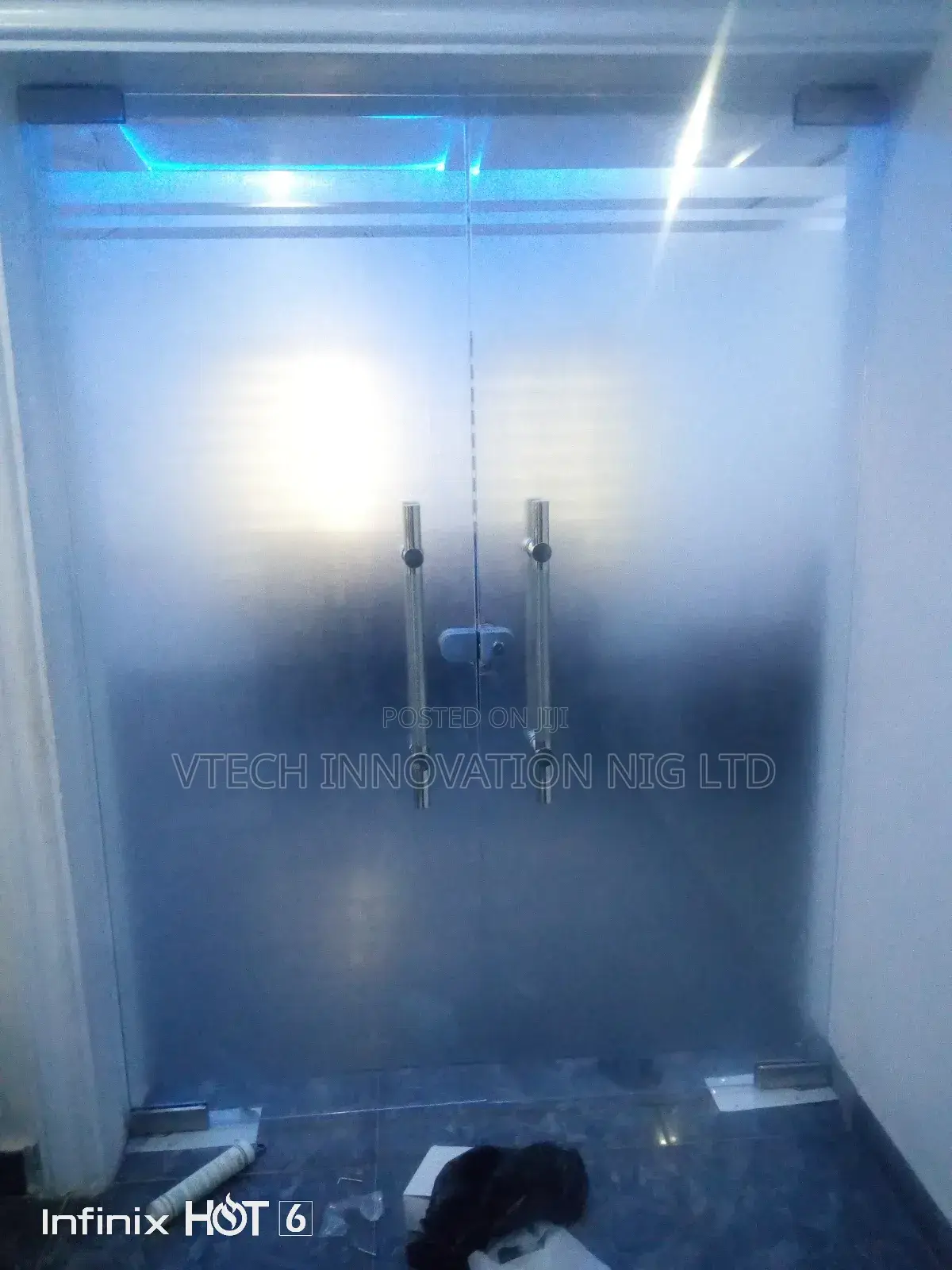 Glass Double Door
