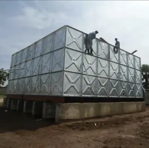 Hot Deep Galvanized Pressed Steel Water Tank