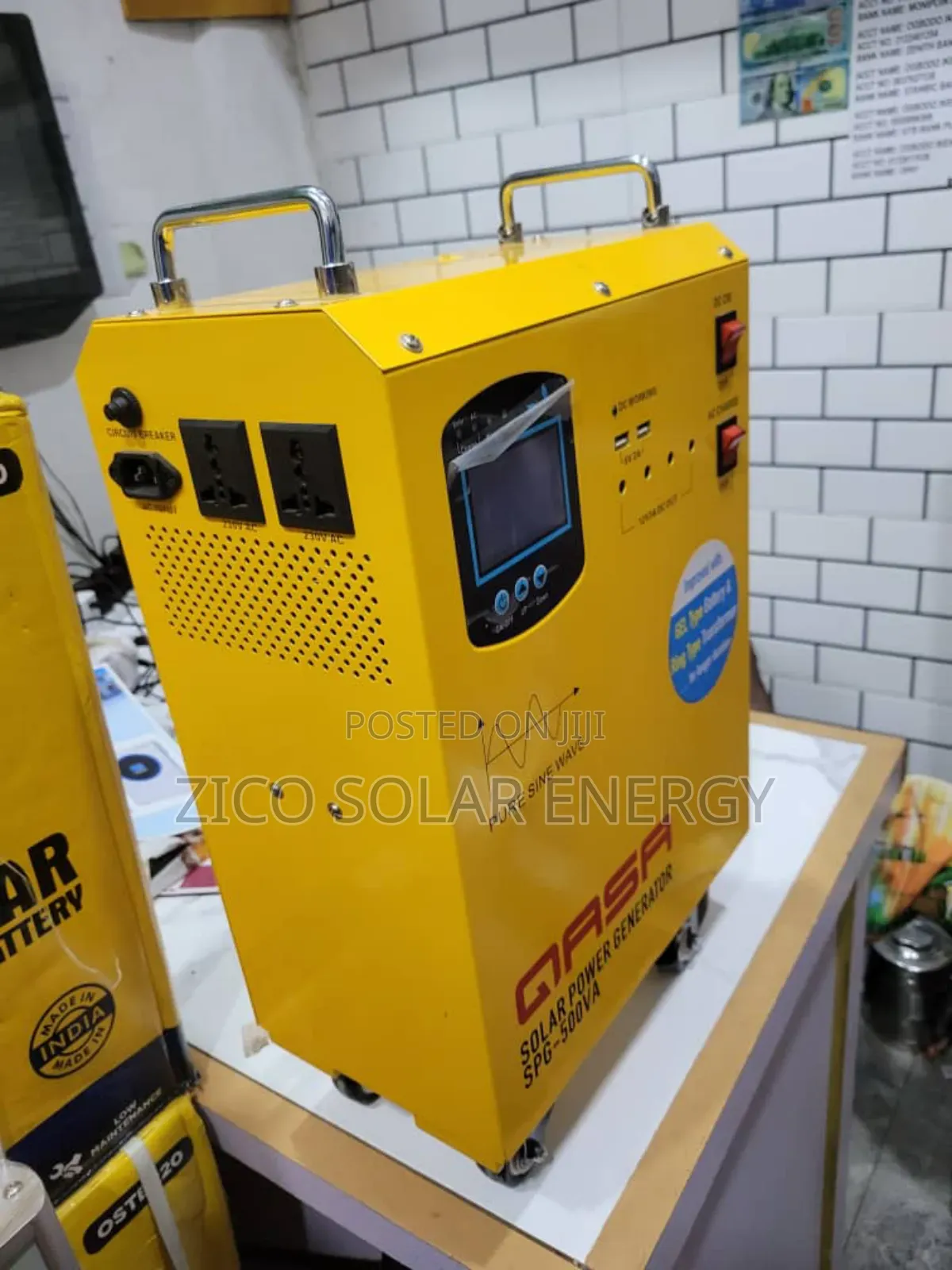 500watts Solar Qasa Generator