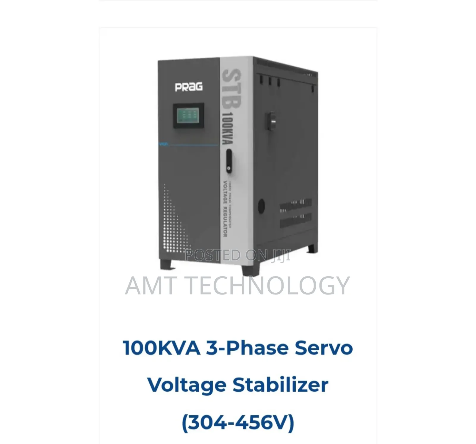 100kva Prag Servo Stabilizer