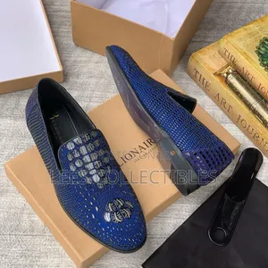 Original Billionaire Snakeskin Leather Shoes