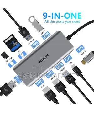 Mokin Docking Station Usb C 9in1