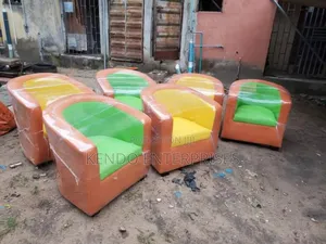 Bucket Chair With Leather