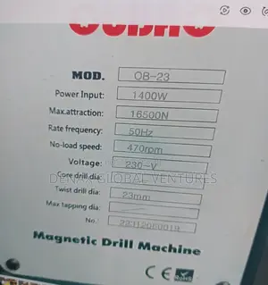 23mm Magnetic/Broach Cutter Machine