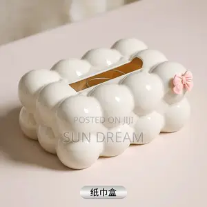 Cloud Tissue Box Ornament Tissue Holder