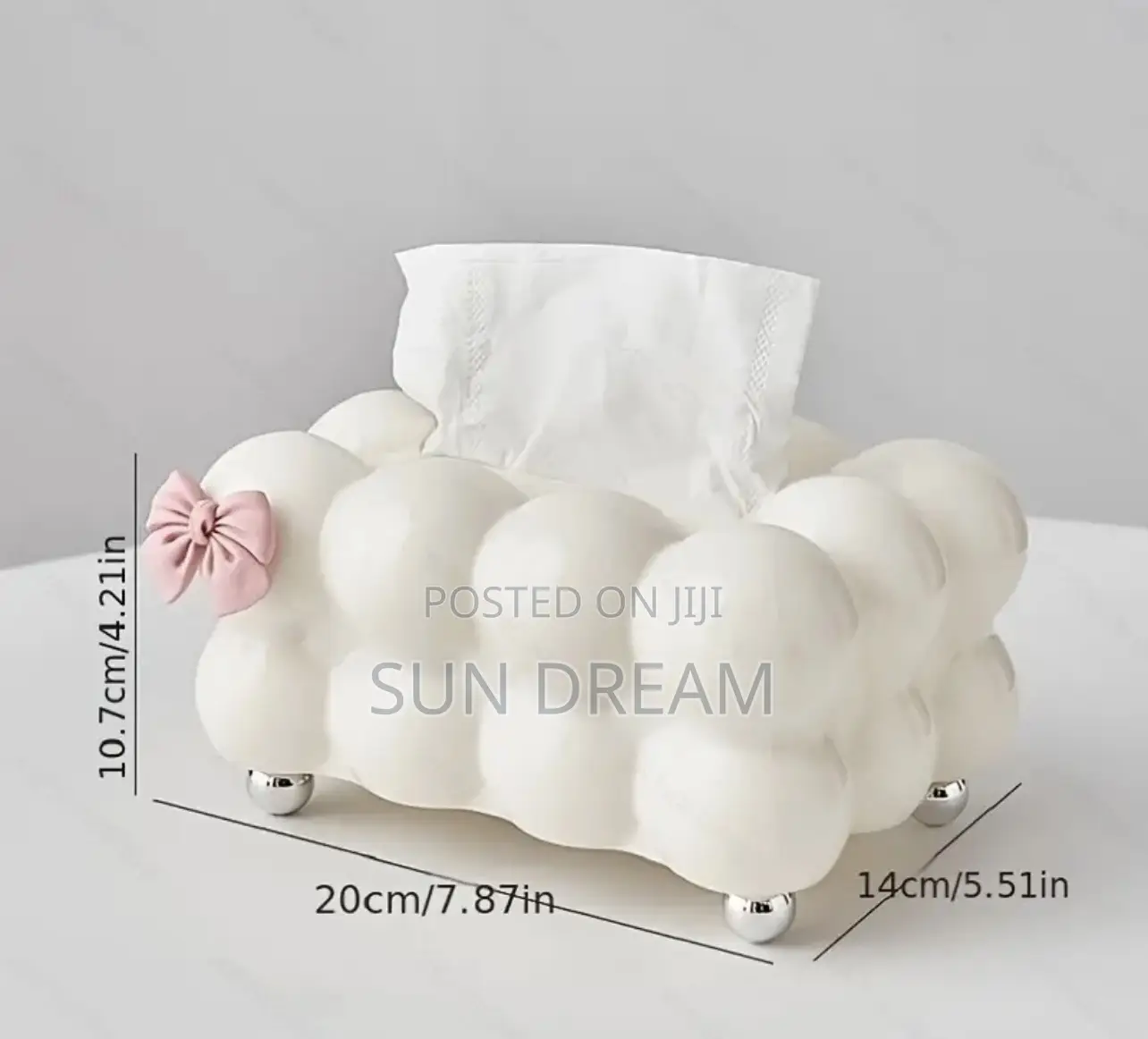 Cloud Tissue Box Ornament Tissue Holder