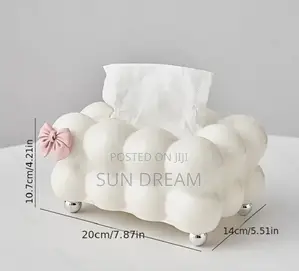 Cloud Tissue Box Ornament Tissue Holder