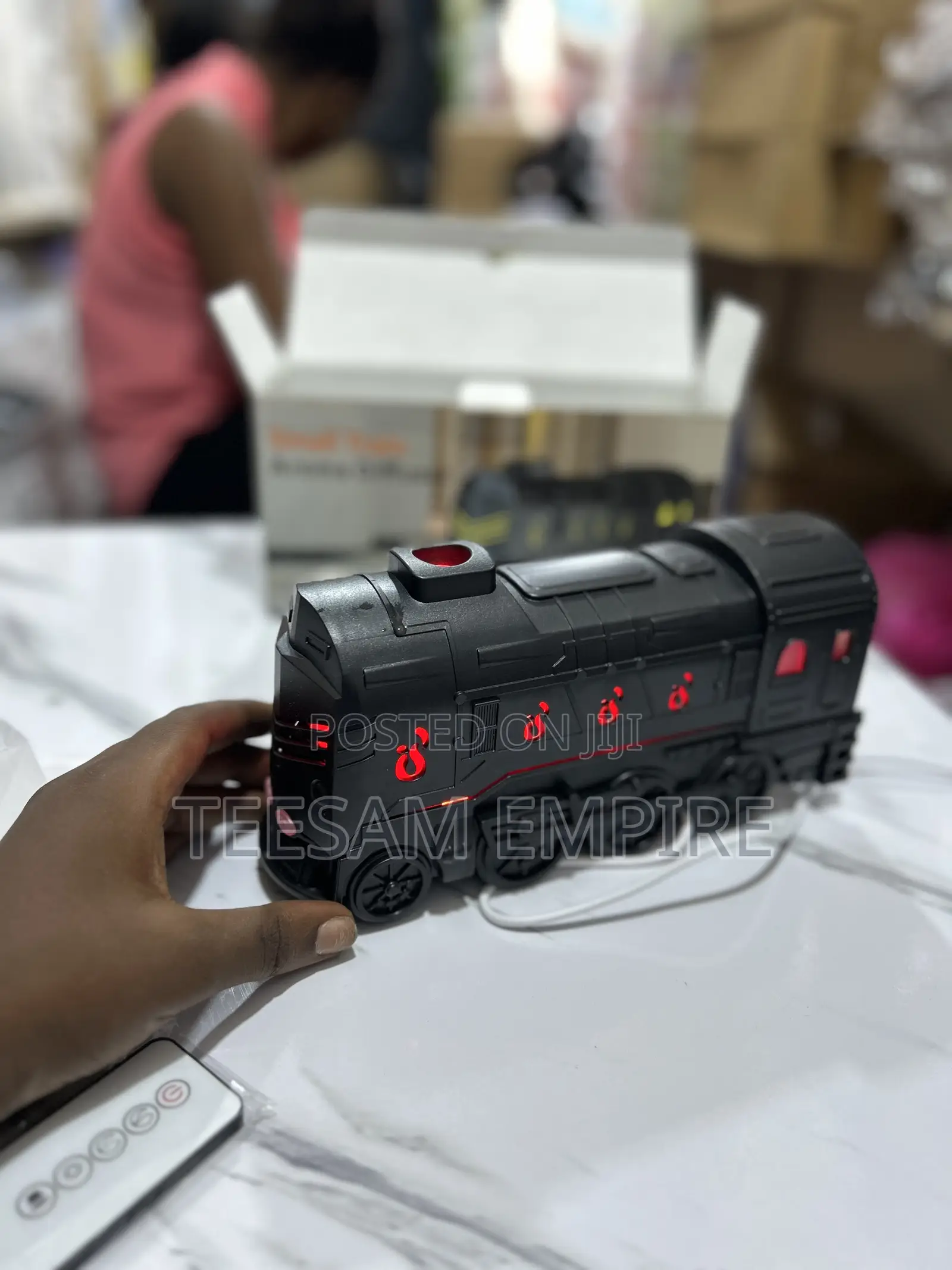 Train Humidifier With Led Light