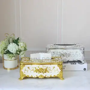 European Luxury Storage Box Tissue Box Container
