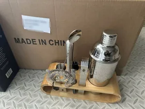 Mixology Bartender Kit: 10-piece Bar Tool With Bamboo Stand