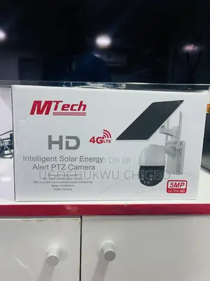 Solar PTZ 4g V380 Camera