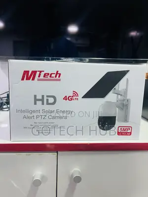 Solar PTZ 4g V380 Camera
