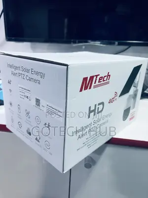 Solar PTZ 4g V380 Camera