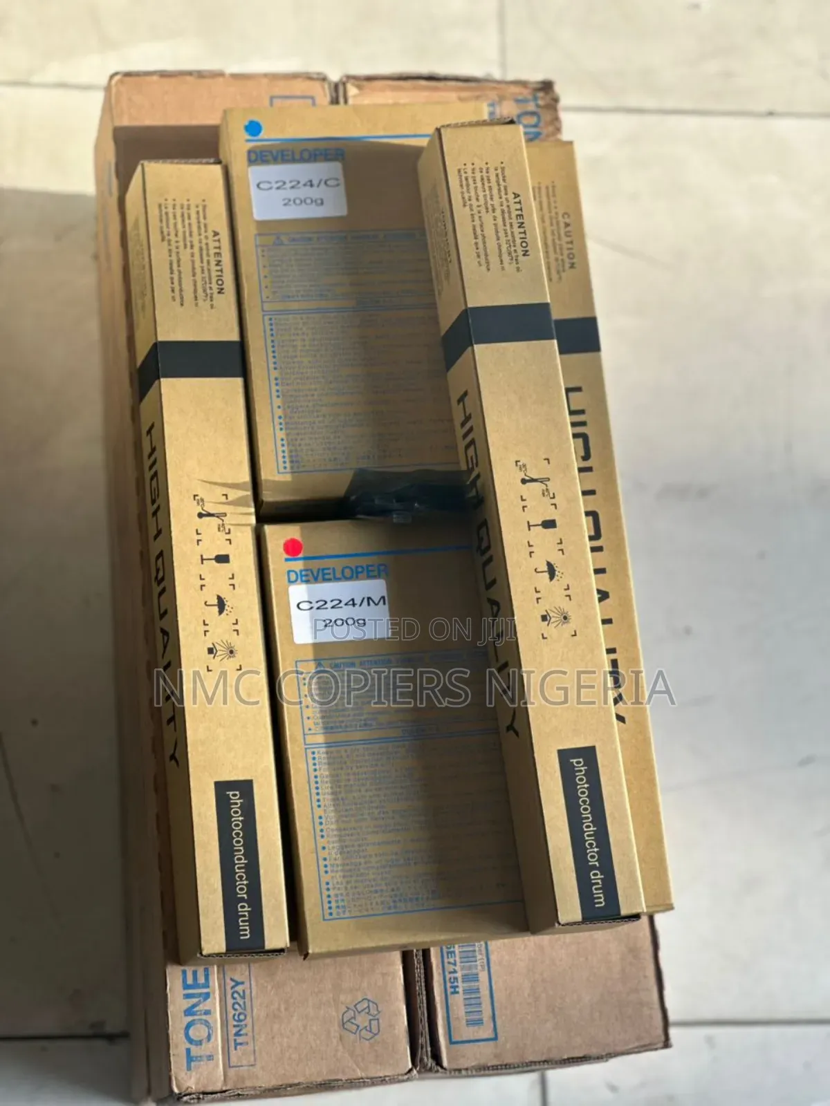 Drums,Sensor, Cleaning Blade, Toners Developers Etc......