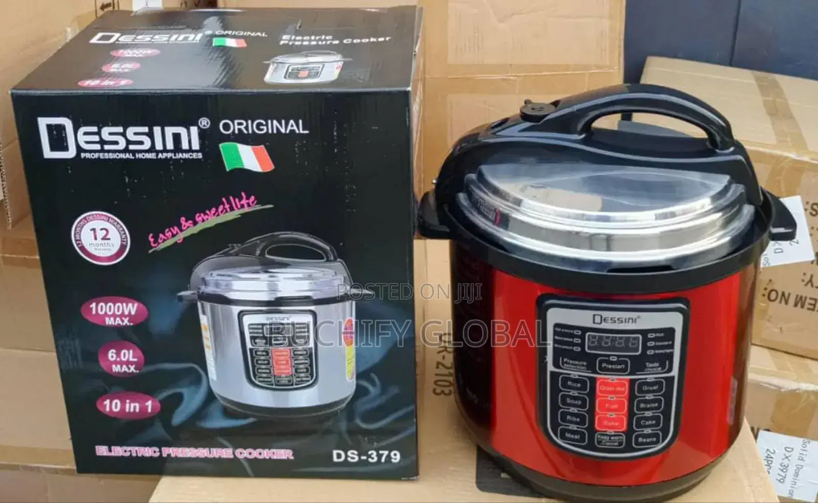 Dessini Pressure Cooker 6l