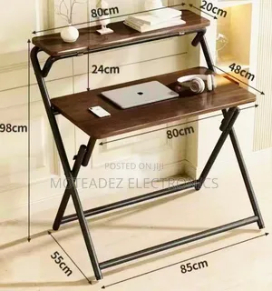 2 Layers Multipurpose Foldable Reading, Laptop, Corner Table