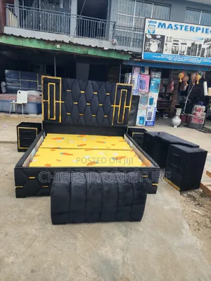 Luxury 6by6 Set of Upholstery Bed.